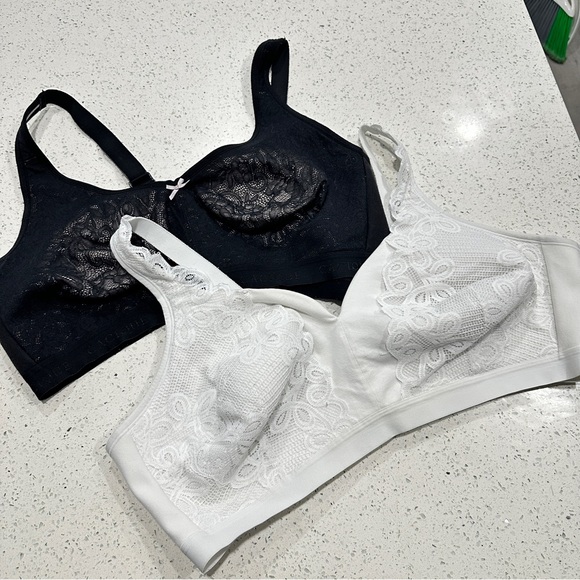 Cacique Full Coverage unlined no wire Bra bra bundle - Picture 2 of 7